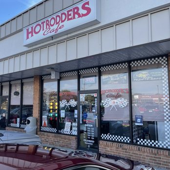 Hotrodders Cafe - Outside signage - American Near Me - Chesapeake, Virginia