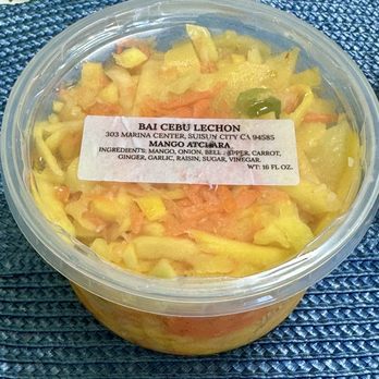 Bai Cebu Lechon - Mango Atchara - Filipino Near Me - Suisun City, California