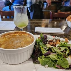 Shepards pie was so good, but, so was the salad