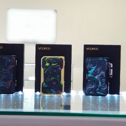 Vapor 100 Lawton #1 - Voopoo Drag 157w in Gold and Black