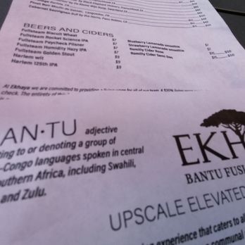 Zweli's Ekhaya - Tapas/Small Plates Near Me - Durham, North Carolina