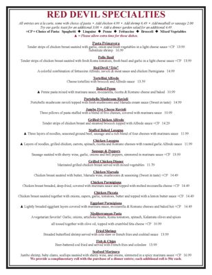 Menu photo 3 Red Devil Restaurant & Bar Pinetop, AZ Menu photo 3 Red Devil Restaurant & Bar Pinetop, AZ