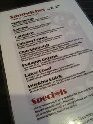 Menu photo 1 Staal Bar Amsterdam, NH