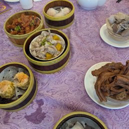 Dim sum trash .