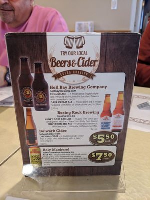 Menu photo 2 Blarney Stone Restaurant Hebbs Cross, NS