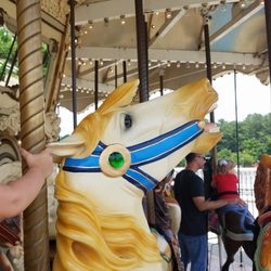 The Carousel - One horse.