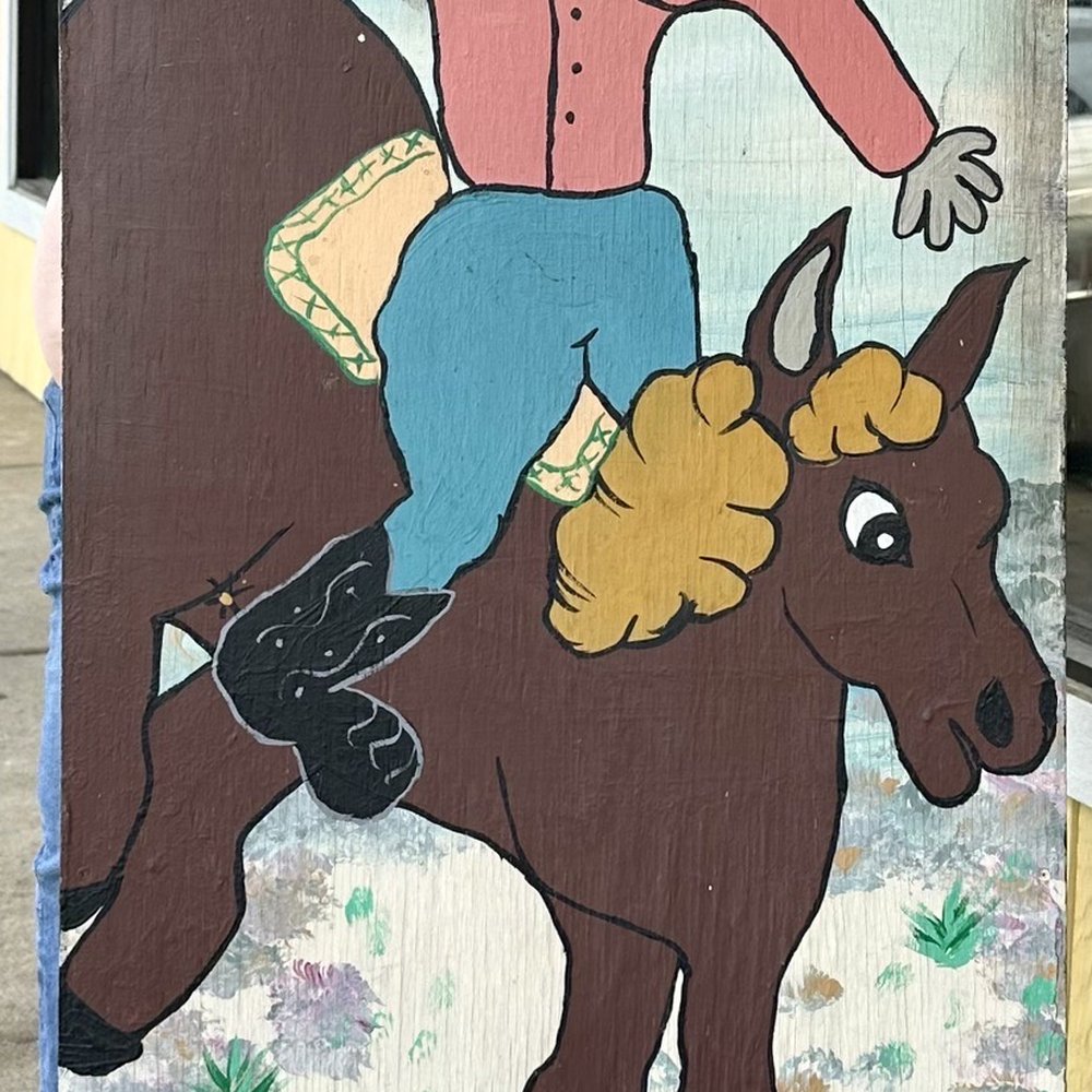 Taqueria Flavio - a young boy riding a horse - Mexican Near Me - Fredericksburg, Virginia