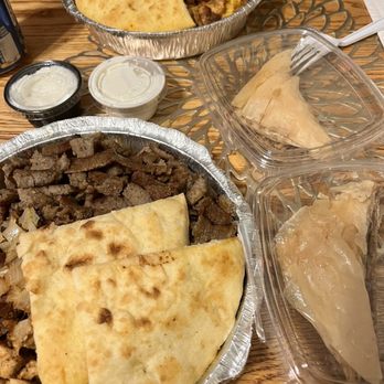 Fat Moes - Chicken plater and mixed plater with baklava - Falafel Near Me - Butler, New Jersey Fat Moes - Chicken plater and mixed plater with baklava - Falafel Near Me - Butler, New Jersey