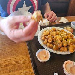 Mister Taco - Tots Dipped in fry sauce Yummy even Better than Before.