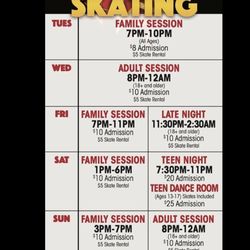Cascade Skating Rink - Schedule and Pricing