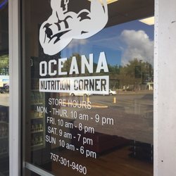 Oceana Nutrition Corner - Hours and stuff