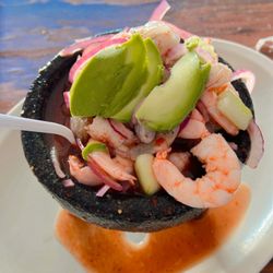 El Pingüi - Aguachile mixto chico! / Muy rico !!!!