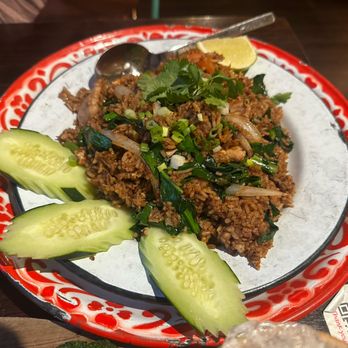 Rim Tanon - Railroad Fried Rice with Pork - Thai Near Me - Houston, Texas Rim Tanon - Railroad Fried Rice with Pork - Thai Near Me - Houston, Texas