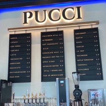 PUCCI Café - Menu - Pet Stores Near Me - Katy, Texas PUCCI Café - Menu - Pet Stores Near Me - Katy, Texas