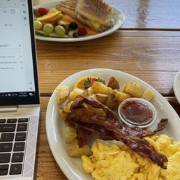 Breakfast plate