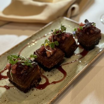 Chef Adrianne's Vineyard Restaurant and Bar - Pork Belly - Steakhouses Near Me - Miami, Florida Chef Adrianne's Vineyard Restaurant and Bar - Pork Belly - Steakhouses Near Me - Miami, Florida