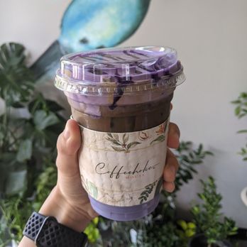 Coffeeholic House - Purple Haze (iced) - Coffee & Tea Near Me - Seattle, Washington Coffeeholic House - Purple Haze (iced) - Coffee & Tea Near Me - Seattle, Washington