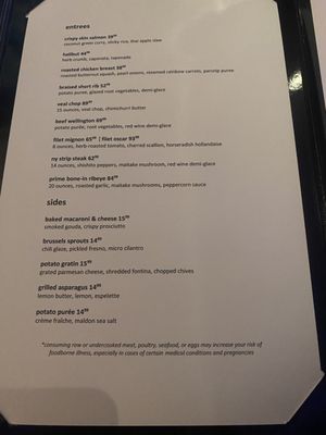 Menu photo 6 Gordon Ramsay Hell's Kitchen Atlantic City, NJ