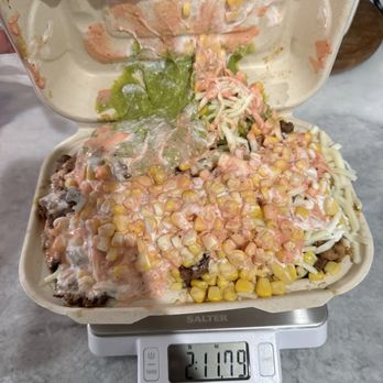Shaw - Beef and chicken bowl with everything but the beans. - Street Vendors Near Me - Los Angeles, California