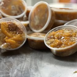 Burnin Barber-Que And More - Peach Cobbler