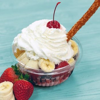 Bruster's Real Ice Cream - Banana split lovers, Thursdays are your day! Bring your own banana and get half off! - Ice Cream & Frozen Yogurt Near Me - Fishers, Indiana Bruster's Real Ice Cream - Banana split lovers, Thursdays are your day! Bring your own banana and get half off! - Ice Cream & Frozen Yogurt Near Me - Fishers, Indiana