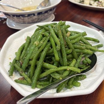 Mama Lu's Dumpling House - #118 sauteed string bean - Shanghainese Near Me - Arcadia, California