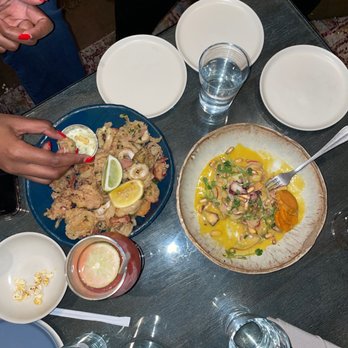 Mercy Me - The calamari and ceviche! - New American Near Me - Washington, DC, District of Columbia