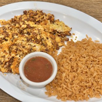 Casa Mayoral Restaurant - Huevos con Chorizo without beans - Mexican Near Me - Carson, California
