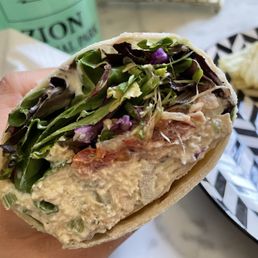 Chicken Salad Ranch Tortilla Wrap Chicken Salad Ranch Tortilla Wrap