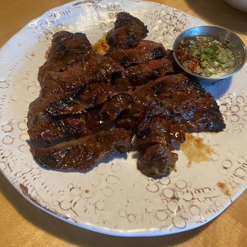 Tin Thai Kitchen - Grilled skirt steak (Nur Yarng) - Thai Near Me - Livermore, California