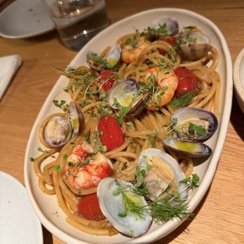Opso - Bucatini Pasta - Greek Near Me - Marylebone, London, XGL