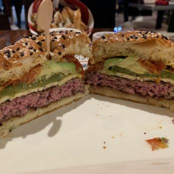 Gordon Ramsay Burger Las Vegas - Inside of Hell's Kitchen Burger - Burgers Near Me - Las Vegas, Nevada
