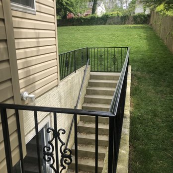 EAJ Welding - Railing Installation with Gate - Decks & Railing Near Me EAJ Welding - Railing Installation with Gate - Decks & Railing Near Me