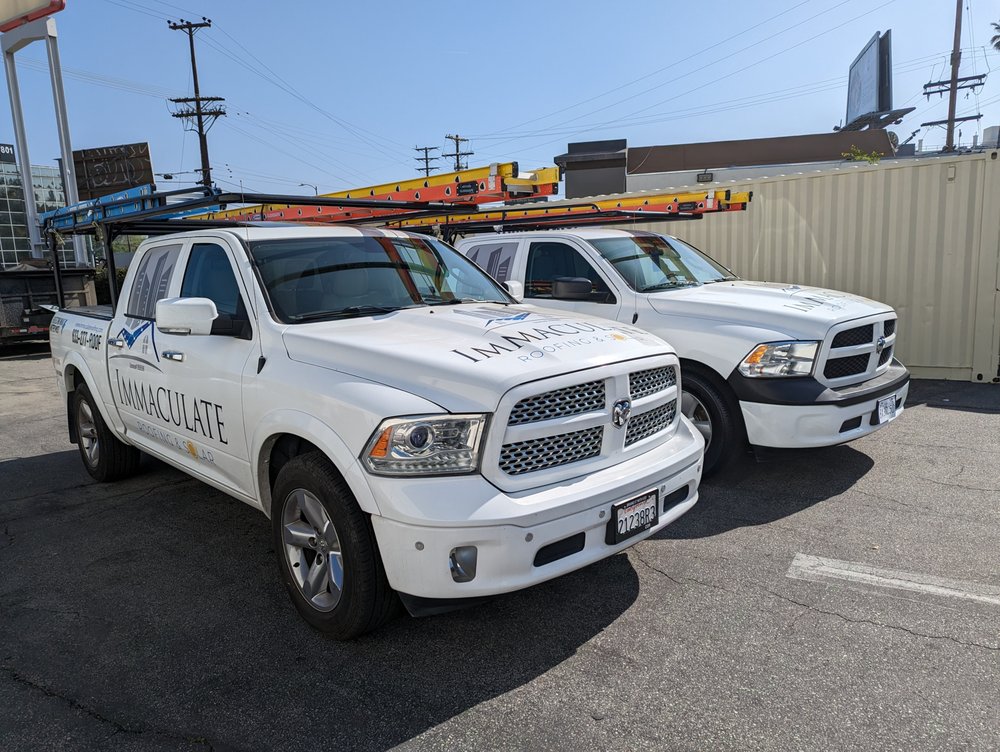 Slide of Immaculate Roofing
