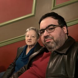 Taft Theatre - Mom and my brother