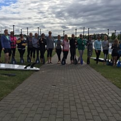Paddle Boards By The Bay - June 27th, 2016 Petoskey Ladies Sup Group at Bay Harbor