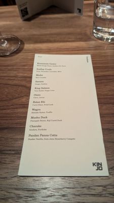 Menu photo 7 Kinjo Brooklyn, NY