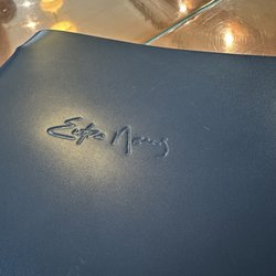 Entre Nous - Menu