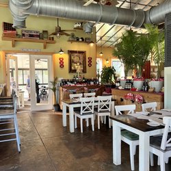 Wallace's at the Greenhouse - Super quaint restaurant interior