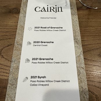 Cairjn Wine Cellars - Wineries Near Me - Paso Robles, California Cairjn Wine Cellars - Wineries Near Me - Paso Robles, California