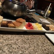 Photo of The Melting Pot - Kennesaw, GA, United States. So many options to dip.