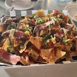 Ahi Tuna Nachos
