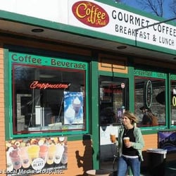 The Coffee Rush - Happy customers are regularly seen at The Coffee Rush