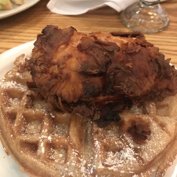 The Rarebit - Chicken and waffles - the chicken was dry and not flavorful - New American Near Me - Charleston, South Carolina The Rarebit - Chicken and waffles - the chicken was dry and not flavorful - New American Near Me - Charleston, South Carolina