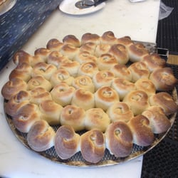 Harvey Cedars Pizza - Garlic knots , hot outta the oven drizzled with garlic butter