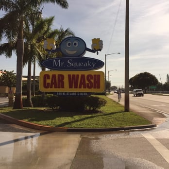 Mr. Squeaky Car Wash - Do not use this car wash. Terrible service. Very expensive. Drive to other carwash u will be happy you did. - Car Wash Near Me - Pompano Beach, Florida