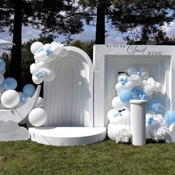 Nereyda BalloonDecor - On Cloud nine baby shower. - Balloon Services Near Me Nereyda BalloonDecor - On Cloud nine baby shower. - Balloon Services Near Me