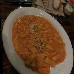 8-Finger Cavatelli with the vodka sauce