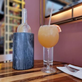 Tootles & French - The "Sunshower". 5-Year aged madeira, grapefruit, ginger beer. Delicious. - Wine Bars Near Me - Astoria, New York Tootles & French - The "Sunshower". 5-Year aged madeira, grapefruit, ginger beer. Delicious. - Wine Bars Near Me - Astoria, New York