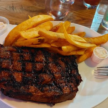 AA Bar & Grill - Rib eye and fries. Great time and food. - Steakhouses Near Me - Eureka, California AA Bar & Grill - Rib eye and fries. Great time and food. - Steakhouses Near Me - Eureka, California